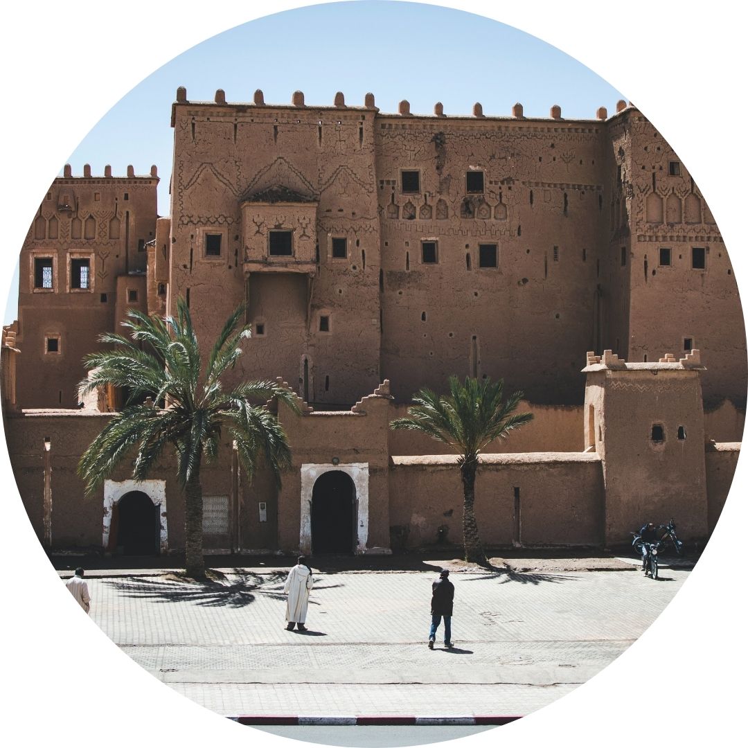 photo d'un palais marocain