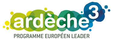 Logo Ardèche 3 Programme euroépen leader