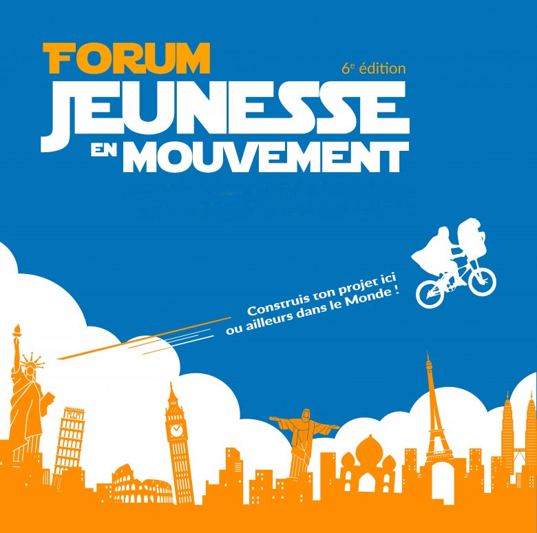 affiche forum jeunesse en mouvement 2020 2021